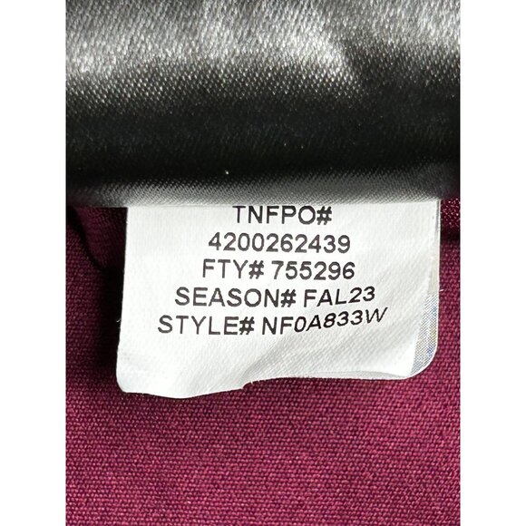 North Face Pullover Mens Large Maroon Elevation Quarter Zip Outdoor Shirt Hiking - Picture 8 of 14